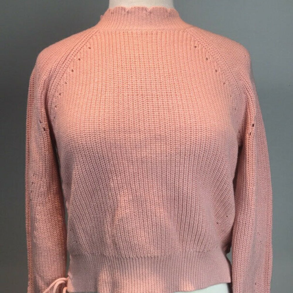 JOIE Lace Up Sweater NWT